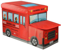 MOG Large Bus Outdoor & Cafeteria Stool(Red)