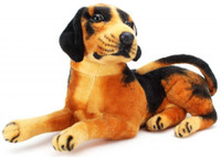 Tickles Sitting Dog  - 11 inch(Brown, Black) RS.329.00