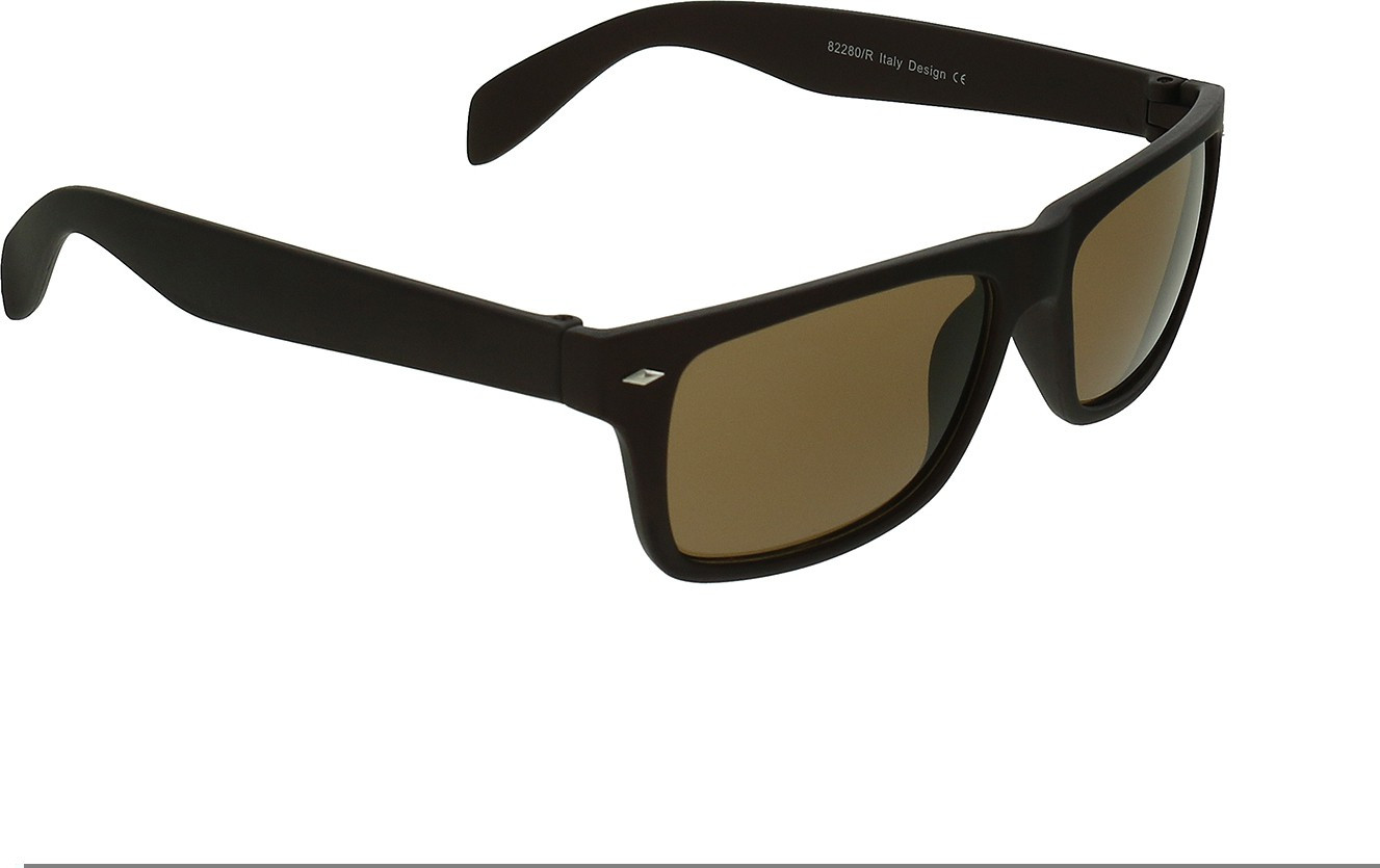 Vast Vast Shaded Mens Wayfarer Rectangular Sunglasses