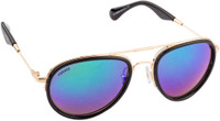 Voyage MG230 Oval Sunglasses(Blue)