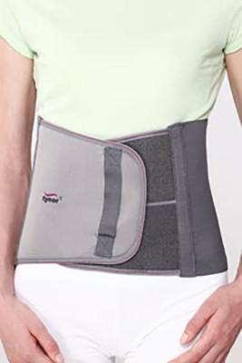 Tynor Abdominal Support for Post Operative/ Post Pregnancy - 9 Inches XL Waist Support (XL, Grey)