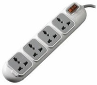 Huntkey PZD 401 ��� sockets 4 Socket Surge Protector(White)