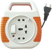 Ujala RICH 2 PIN 4 MTR 3 Socket Surge Protector(White) RS.279.00