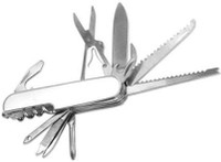 Generic 1010 10 Function Multi Utility Swiss Knife(Silver) RS.195.00