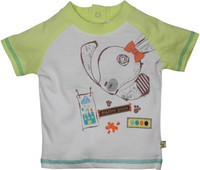 dummy Boys Solid T Shirt(White) RS.224.00