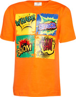 Joshua Tree Boys Printed T Shirt(Orange) RS.259.00