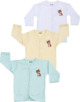 Lula Boys Solid T Shirt(Multicolor)