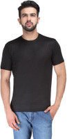 TSX Solid Men's Round Neck Multicolor T-Shirt(Pack of 5)