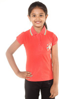Menthol Girls Solid T Shirt(Red) RS.299.00