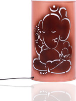 Height Of Designs Lord Ganesha Table Lamp(21.59 cm, Multicolor)