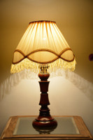 Yashasvi Decor Table Lamp(40.64 cm, Cream)