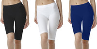 Fashion Line Solid Girls Dark Blue, White, Black Tights