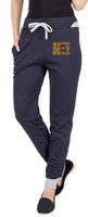 Campus Sutra Printed Women's Blue Track Pants