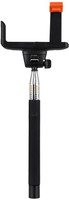 Smiledrive Universal Mobile with Inbuilt Wireless Clicker/Shutter-Rechargeable Selfie Stick(Black, Supports Up to 500 g)