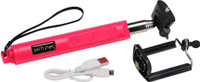 Gizmo Selfie Stick With Zoom Feature Selfie Stick(Pink, Supports Up to 500 g)