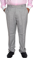 Toss Apparels Slim Fit Men's Brown Trousers