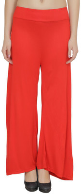 Bonita Skirts, Trousers - Bonita Regular Fit Women's Red Trousers