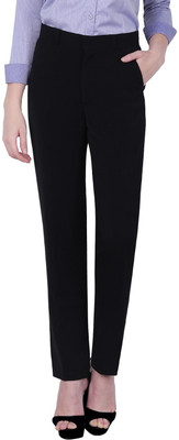 protzen Skirts, Trousers - Protzen Skinny Fit Women's Black Trousers
