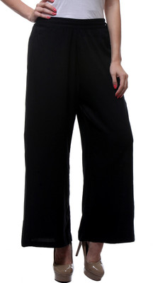 We Desi Skirts, Trousers - We Desi Regular Fit Women's Black Trousers