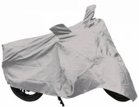 Bikenwear Two Wheeler Cover for Honda(Passion Pro, Silver)