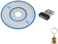 Terabyte Mini WiFi Wireless 802.11 USB Adapter(Black) RS.258.00