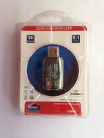 Quantum QHM623 USB Sound Card (pack of 5) USB Adapter(Black)