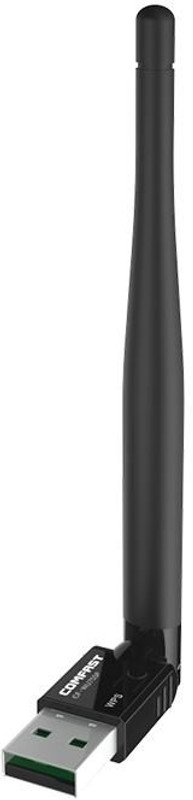 Comfast CF-WU755P 150mbps Dongle with 5dBi External Antenna USB Adapter(Black) RS.399 (33.00% Off) - Flipkart