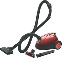 Eureka Forbes Quick Clean DX Dry Vacuum Cleaner(Black, Red)
