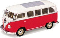Maisto Power Kruzerz 4.5 inch Pull Back Action - Volkswagen Van Samba Diecast Model Car(Red&White) RS.340.00