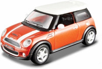 Maisto Power Kruzerz 4.5 Inch Pull Back Action - Mini Cooper S Diecast Model Car(Orange) RS.310.00