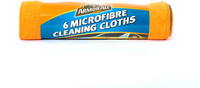 Armor All Microfiber Vehicle Washing Cloth(Pack Of 6)
