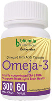 Bhumija Lifesciences Omega3 Fatty Acids (Omeja3) Capsules 60
