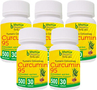 Bhumija Lifesciences Turmeric Curcumin with Piper Nigram (Curcuma Longa) 30