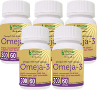 Bhumija Lifesciences Omega3 Fatty Acids (Omeja3) Capsules 60