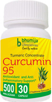 Bhumija Lifesciences Turmeric Curcumin with Piper Nigram (Curcuma Longa) 30
