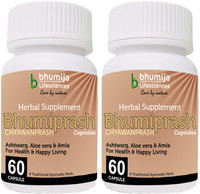 Bhumija Lifesciences Chywanprash Capsules (Bhumi Prash) 60