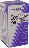 HealthAid Cod Liver Oil 1000 mg(60 No) RS.1500.00