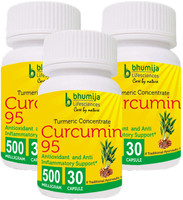 Bhumija Lifesciences Turmeric Curcumin with Piper Nigram (Curcuma Longa) 30