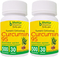 Bhumija Lifesciences Turmeric Curcumin with Piper Nigram (Curcuma Longa) 30