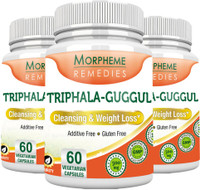 Morpheme Remedies Triphala Guggul 500 mg (Pack of 3)(180 No)