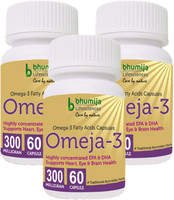 Bhumija Lifesciences Omega3 Fatty Acids (Omeja3) Capsules 60