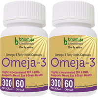 Bhumija Lifesciences Omega3 Fatty Acids (Omeja3) Capsules 60