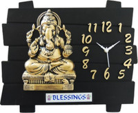 BUY UR STUFF Analog Wall Clock(Multicolor, Without Glass)