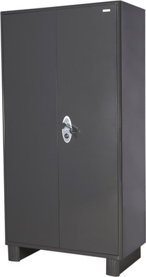 Godrej Interio Wardrobe H1 Metal Free Standing Wardrobe(Finish Color - Graphite Grey, 2 Door )