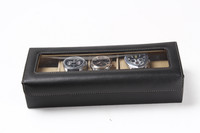 Essart Watch Box(Black, Holds 5 Watches)
