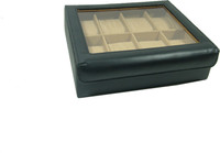 Essart Watch Box(Black, Holds 8 Watches)