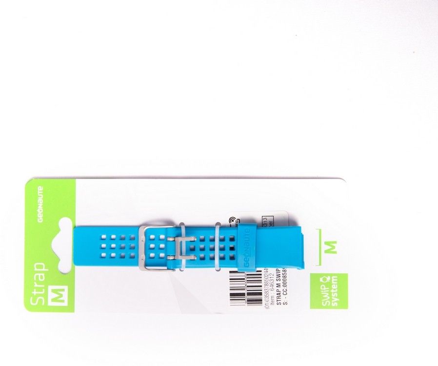 View Geonaute M SWIP 22 mm Synthetic Rubber Watch Strap(Blue) Wrist Watches Price Online(Geonaute)