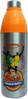 Milton Classic Series 750 ml Water Bottle(Set of 1, Silver & Orange)