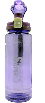 Tuelip Classic Supper for Outdoor Cycling Camping Hiking with Spout Water Bottle 750 ml(Purple)
