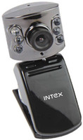 Intex Intex Web Cam Night Vision 600k Webcam(Black)